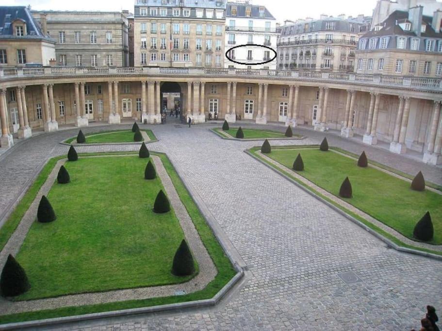Le Marais, Fantastic View On Archives Nationales Apartment Paris Luaran gambar